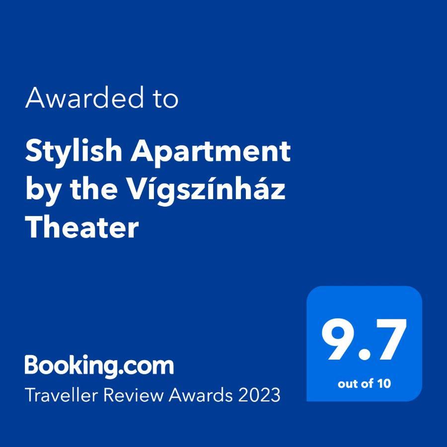 Stylish Apartment by the Vígszínház Theater Budapest Kültér fotó